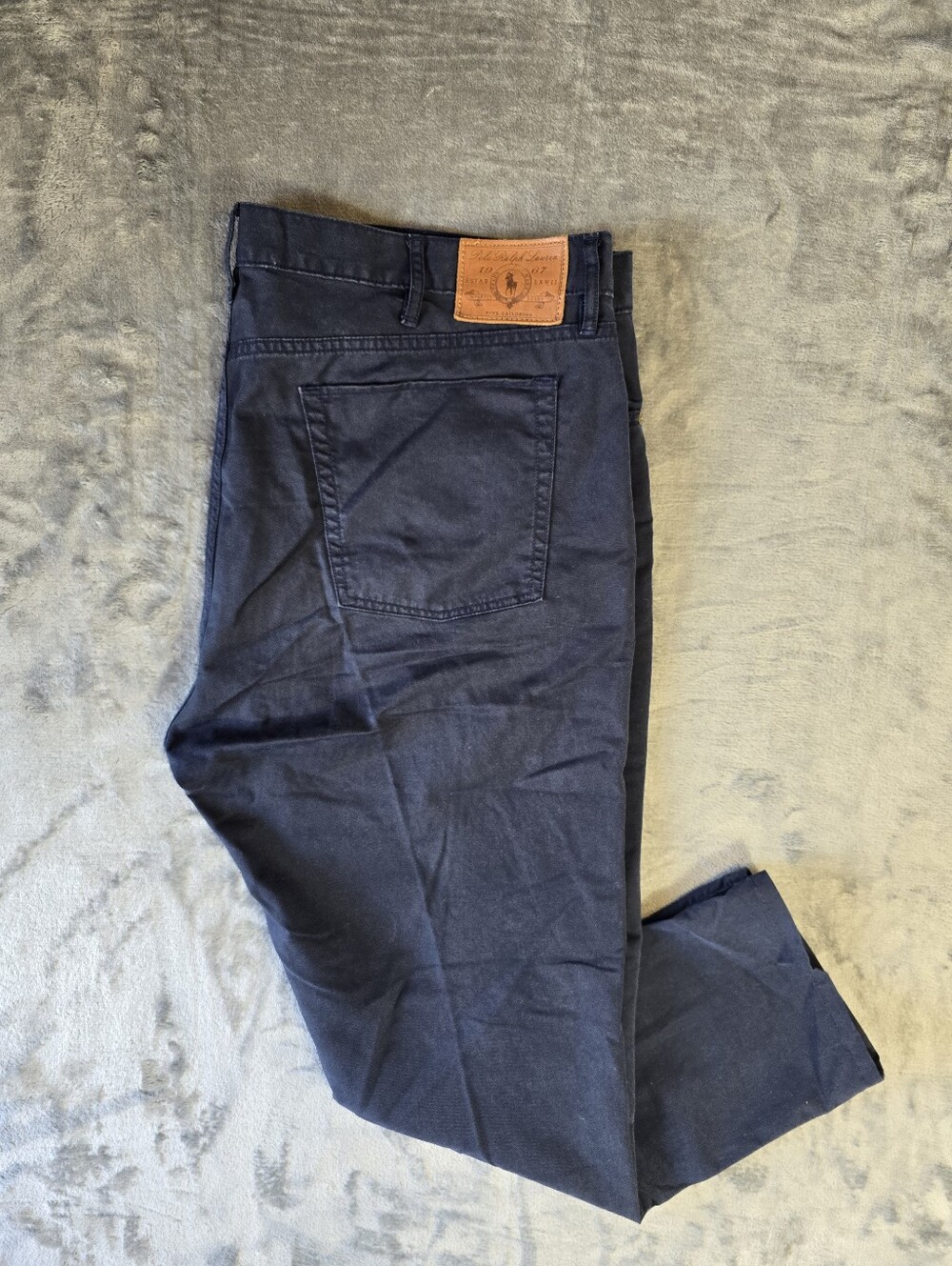 Polo Ralph Lauren 5 Pocket Navy Pants Size 40x30